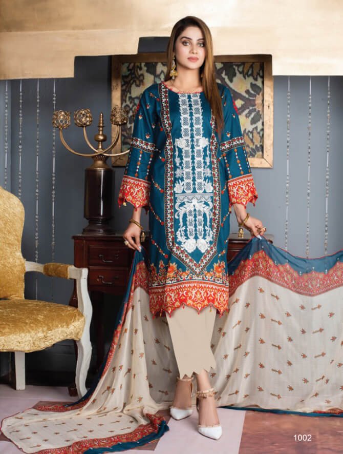 IMPORTED KARACHI DESIGNER PATCH WORK SALWAR SUIT MATERIAL FOR WOMEN -O –  www.soosi.co.in