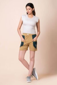 Stretchable Synthetic Ladies Shorts Skin 6